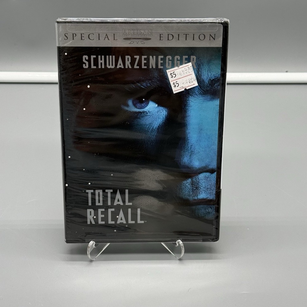 Total Recall DVD Special Edition Sci-Fi Action 1990 Schwarzenegger New Sealed